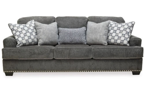 Benchcraft Locklin Sofa, Loveseat, and Chair-Carbon