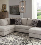 Benchcraft Megginson 2-Piece Sectional with Chaise-Storm