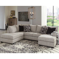 Benchcraft Megginson 2-Piece Sectional with Chaise-Storm