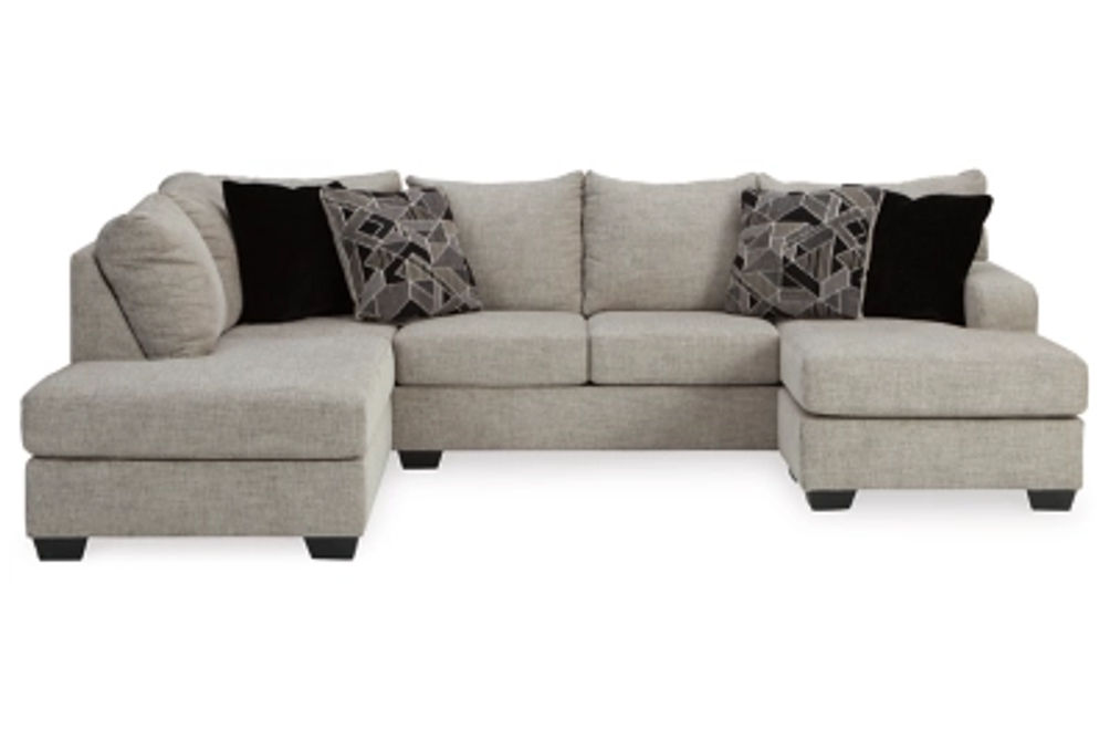 Benchcraft Megginson 2-Piece Sectional with Chaise-Storm