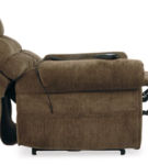 Signature Design by Ashley Ernestine Power Lift Recliner-Truffle