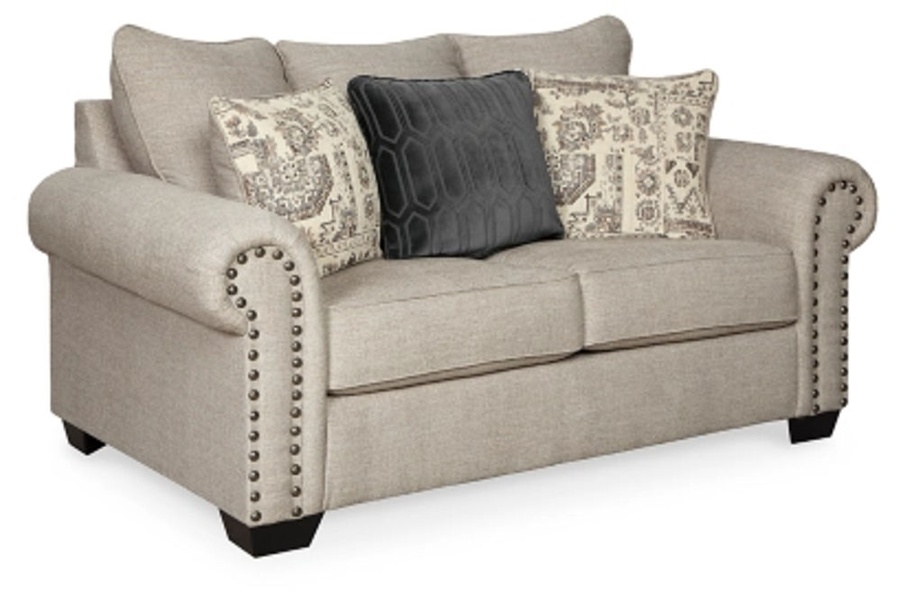 Signature Design by Ashley Zarina Sofa and Loveseat-Jute