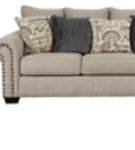 Signature Design by Ashley Zarina Sofa, Loveseat and Accent Chair-Jute