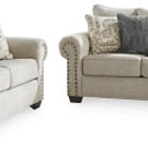 Signature Design by Ashley Zarina Sofa and Loveseat-Jute