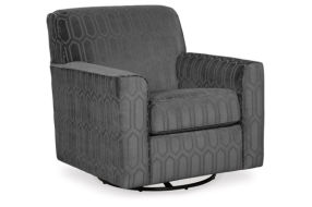 Signature Design by Ashley Zarina Accent Chair-Graphite