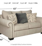 Signature Design by Ashley Zarina Sofa and Loveseat-Jute