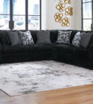 Signature Design by Ashley Midnight-Madness 3-Piece Sectional-Onyx