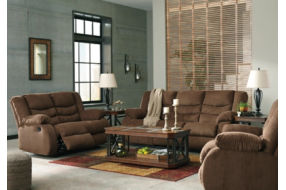 Signature Design by Ashley Tulen Reclining Sofa, Loveseat and Recliner