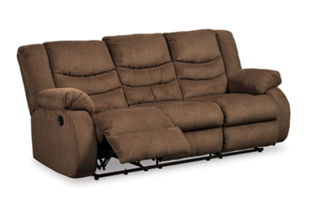 Signature Design by Ashley Tulen Reclining Sofa and Loveseat-Chocolate