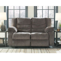 Signature Design by Ashley Tulen Reclining Loveseat and Recliner-Gray