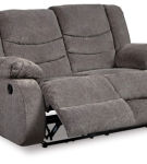 Signature Design by Ashley Tulen Reclining Loveseat and Recliner-Gray