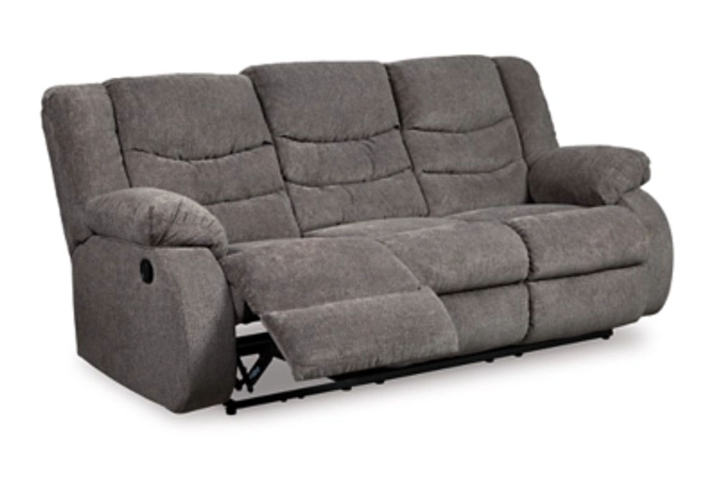 Sofá y Love Seat Tulen Reclinable-Gris de Signature Design by Ashley