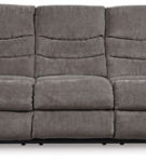 Signature Design by Ashley Tulen Reclining Sofa and Loveseat-Gray