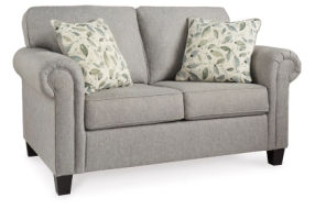 Signature Design by Ashley Alandari Sofa and Loveseat-Gray