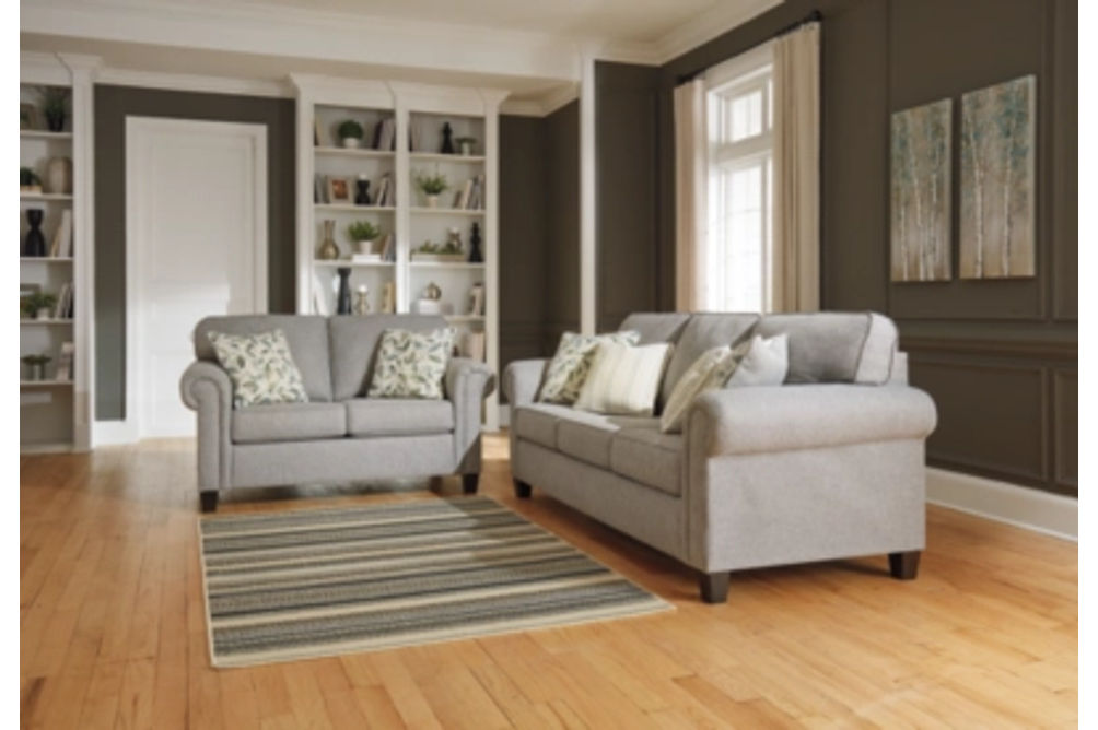 Signature Design by Ashley Alandari Sofa and Loveseat-Gray