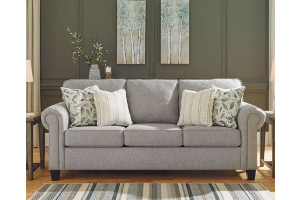 Signature Design by Ashley Alandari Sofa and Loveseat-Gray