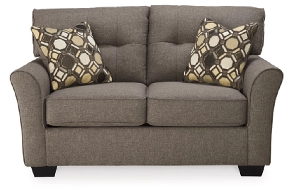 Signature Design by Ashley Tibbee Full Sofa Sleeper and Loveseat-Slate