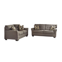 Signature Design by Ashley Tibbee Sofa and Loveseat-Slate