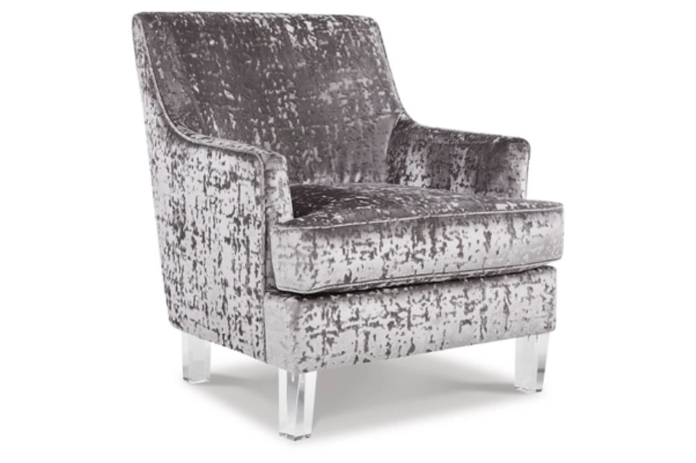 Signature Design by Ashley Gloriann Accent Chair-Pewter