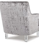 Signature Design by Ashley Gloriann Accent Chair-Pewter