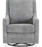 Signature Design by Ashley Kambria Swivel Glider Accent Chair-Ash