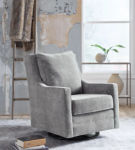 Signature Design by Ashley Kambria Swivel Glider Accent Chair-Ash