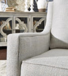 Signature Design by Ashley Kambria Swivel Glider Accent Chair-Frost