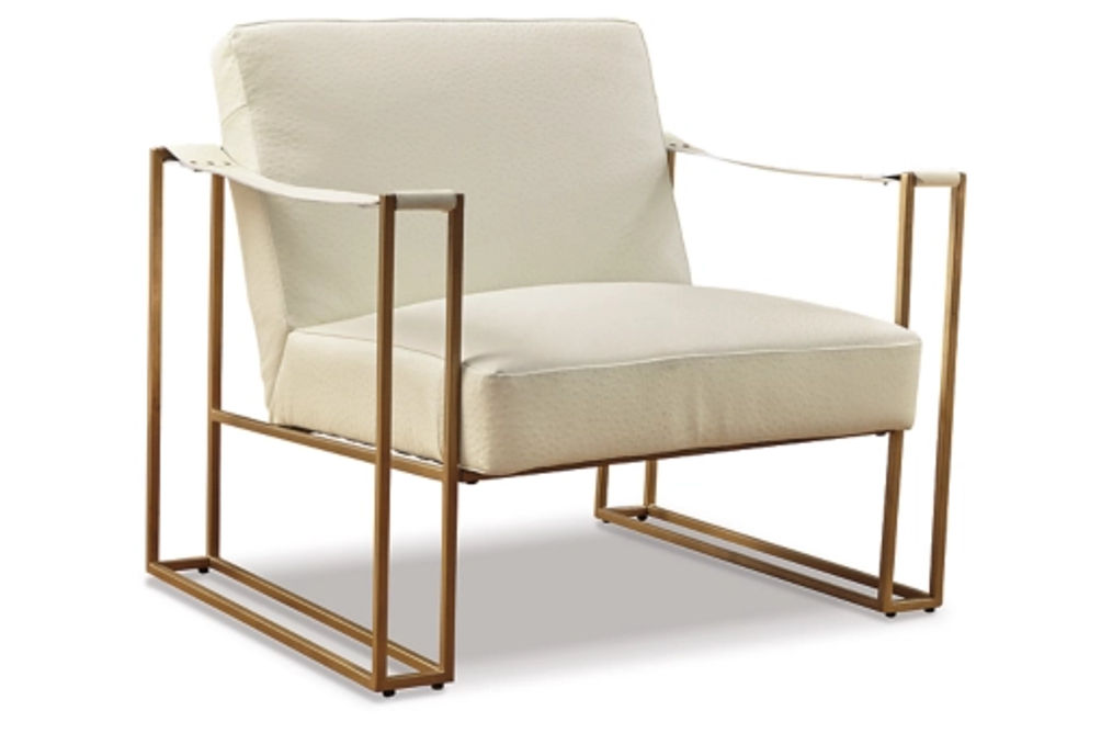 Signature Design by Ashley Kleemore Accent Chair-Cream