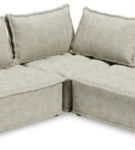 Signature Design by Ashley Bales 3-Piece Modular Seating-Taupe