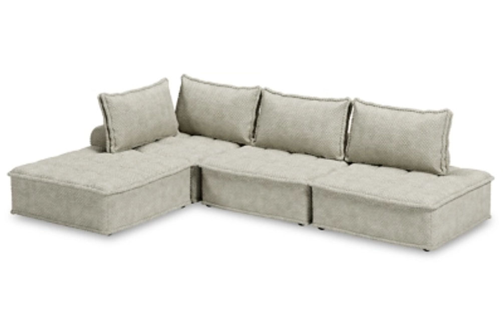 Signature Design by Ashley Bales 4-Piece Modular Seating-Taupe