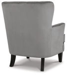 Signature Design by Ashley Romansque Accent Chair-Gray