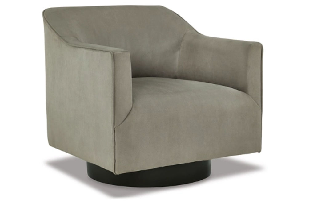 Signature Design by Ashley Phantasm Swivel Accent Chair-Putty