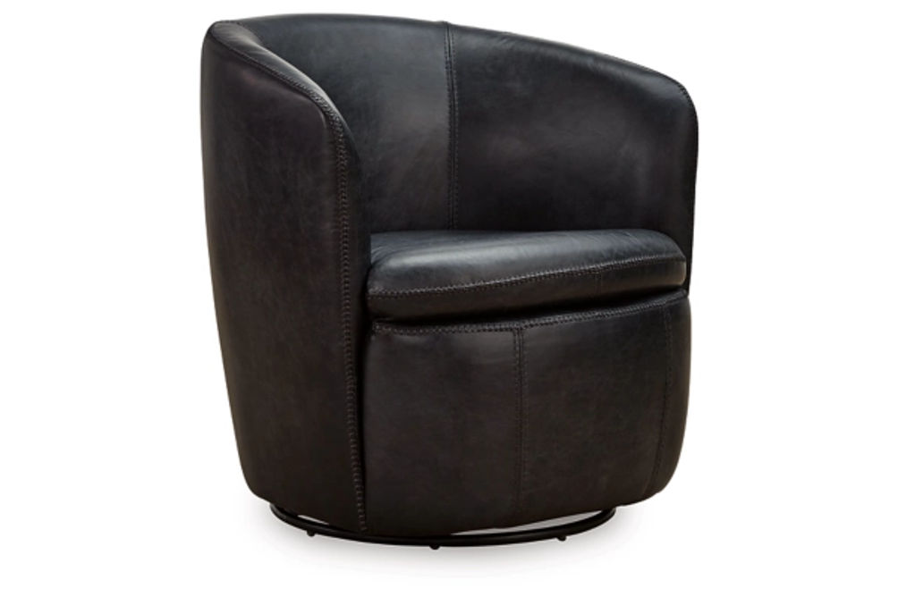 Signature Design by Ashley Kierreys Swivel Chair-Midnight