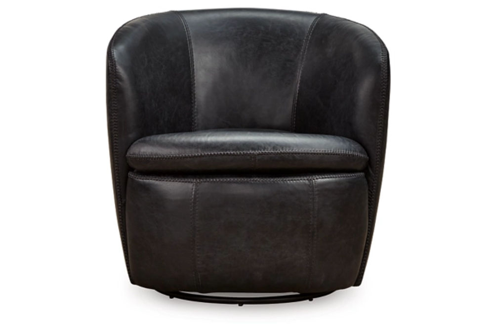 Signature Design by Ashley Kierreys Swivel Chair-Midnight