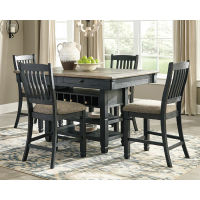 Signature Design by Ashley Tyler Creek Counter Height Dining Table with 4 Bars