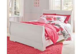 Signature Design by Ashley Anarasia Full Sleigh Bed, Dresser and Nightstand