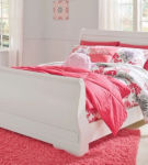 Signature Design by Ashley Anarasia Full Sleigh Bed, Dresser and Nightstand