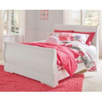 Signature Design by Ashley Anarasia Full Sleigh Bed, Dresser and Nightstand