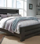 Signature Design by Ashley Brinxton King Panel Bed-Charcoal