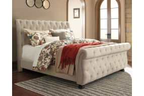 Signature Design by Ashley Willenburg California King Upholstered Sleigh Bed