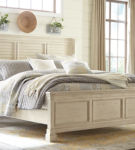 Signature Design by Ashley Bolanburg California King Panel Bed-Antique White