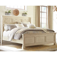 Signature Design by Ashley Bolanburg King Panel Bed-Antique White