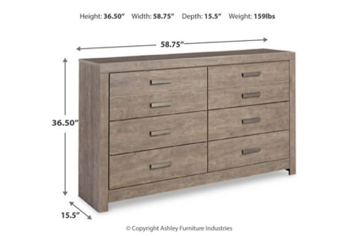 Signature Design by Ashley Culverbach Queen Panel Bed and Dresser