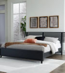 Signature Design by Ashley Danziar King Slat Panel Bed-Black