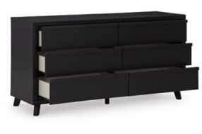 Signature Design by Ashley Danziar King Panel Bed, Dresser and 2 Nightstands