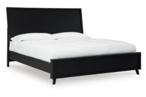 Signature Design by Ashley Danziar King Panel Bed-Black