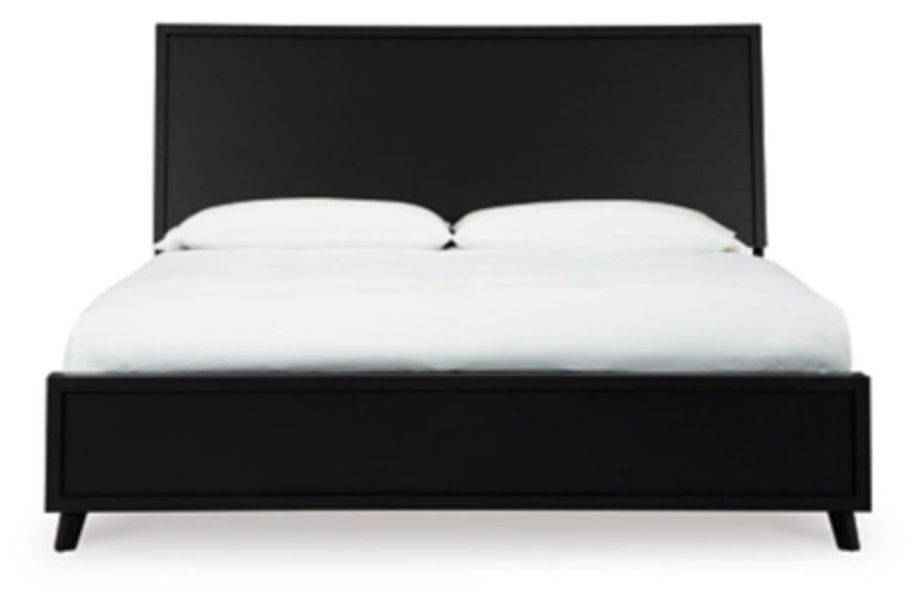 Signature Design by Ashley Danziar King Panel Bed-Black