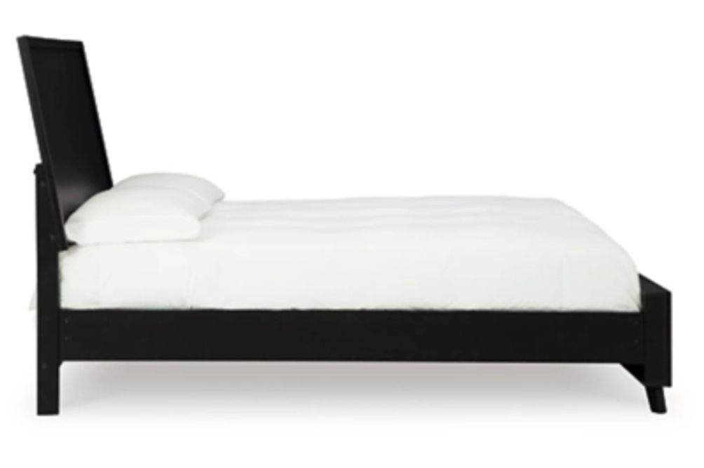 Signature Design by Ashley Danziar King Panel Bed-Black