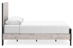 Signature Design by Ashley Vessalli Queen Panel Bed, Dresser and Mirror