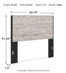 Signature Design by Ashley Vessalli Queen Panel Headboard, Dresser and Mirror